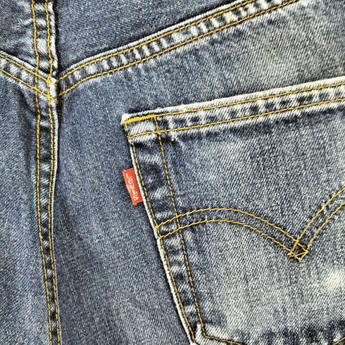 リーバイス Levis 557 98年製 ボタン裏359 ウエスタン ストレート デニム メンズ W28/L32