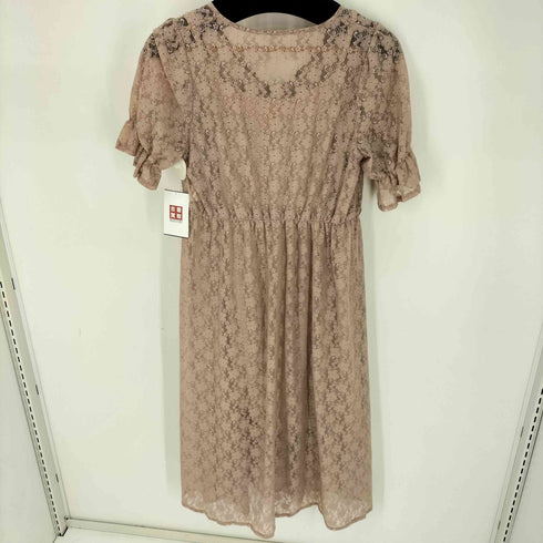 abc* une face レース ワンピース レディース JPN:M