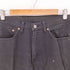 リーバイス Levis 502 ストレート ブラックデニム メンズ W32/L33