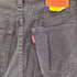 リーバイス Levis 502 ストレート ブラックデニム メンズ W32/L33
