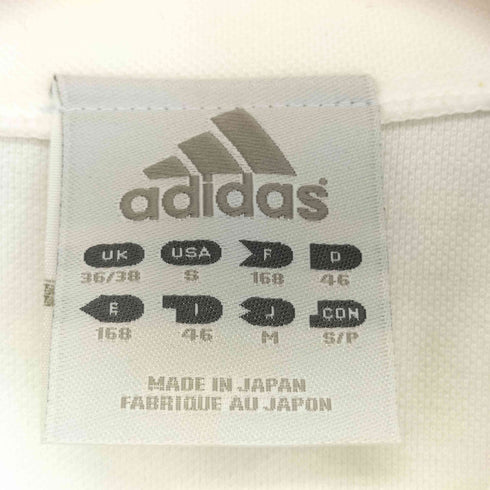アディダス adidas スリーストライプ 刺繍ロゴ S/S ポロシャツ メンズ JPN:M
