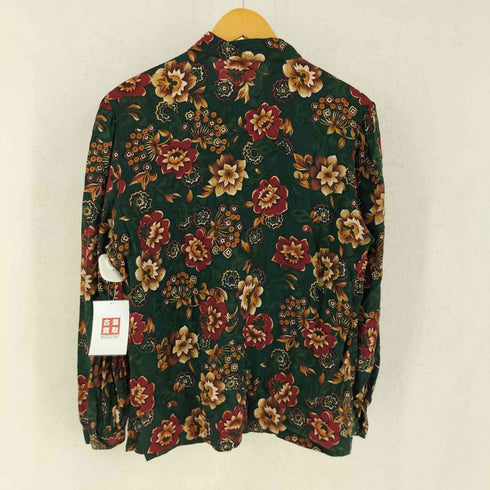 KORET レーヨン100 花柄プリント 長袖 シャツ レディース 10