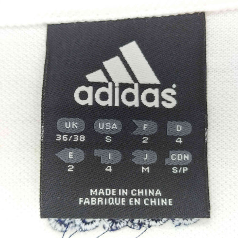 アディダス adidas 刺繍ロゴ S/S ポロシャツ メンズ JPN:M