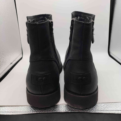 アグオーストラリア UGG Australia M GREER サイドジップ レザーブーツ メンズ JPN:28