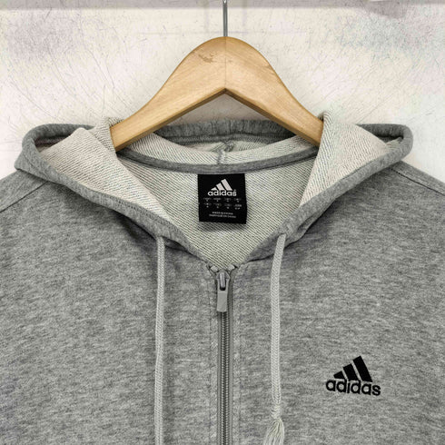 アディダス adidas 刺繍ロゴ ジップアップパーカー メンズ JPN:M