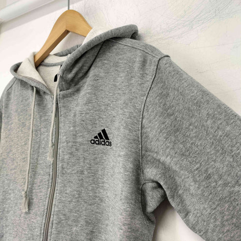 アディダス adidas 刺繍ロゴ ジップアップパーカー メンズ JPN:M