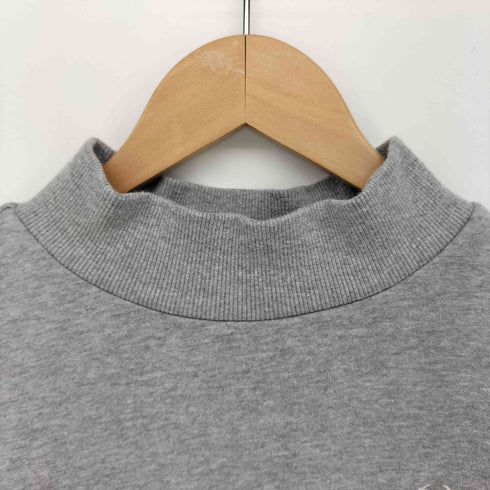 フレッドペリー FRED PERRY ロゴ刺繍 リブフリル クルーネックスウェット レディース UK:10