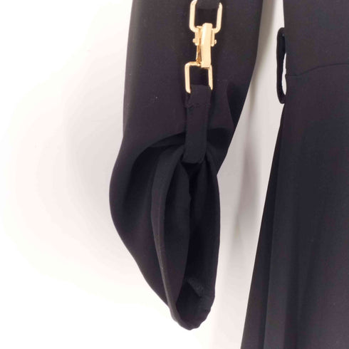 ザラ ZARA 金ボタン ベルテッド フラップポケット ロングシャツワンピース レディース JPN:S