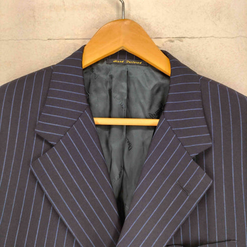 RAVAZZOLO MADE IN ITALY ストライプ 3Bテーラードジャケット メンズ 52