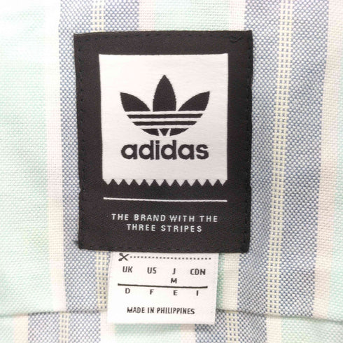 アディダスオリジナルス adidas Originals skateboarding L/S ストライプシャツ メンズ import:M