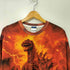 総柄 怪獣 Tシャツ メンズ JPN:XL