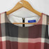 ブルーレーベルクレストブリッジ BLUE LABEL CRESTBRIDGE チェック シフォン ワンピース レディース JPN:38
