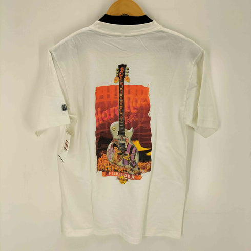 ハードロックカフェ Hard Rock Cafe Fukuoka ロゴプリント T-shirt メンズ import:M