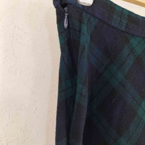 タルボット TALBOTS USA製 チェック レイヤード スカート レディース 10