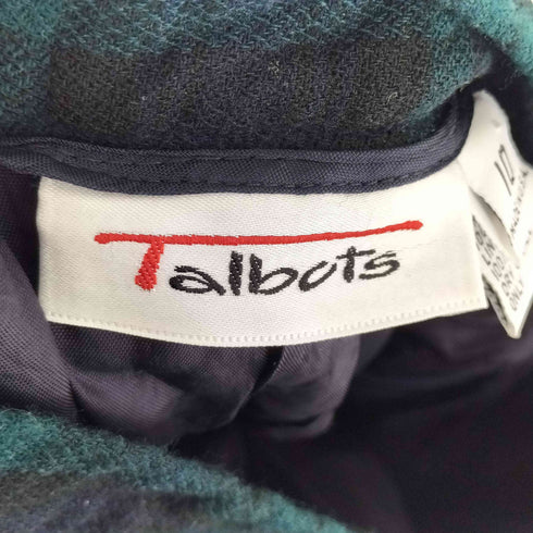 タルボット TALBOTS USA製 チェック レイヤード スカート レディース 10
