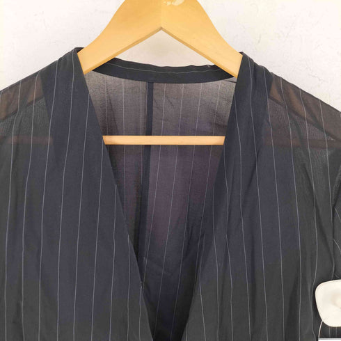 ユナイテッドアローズ UNITED ARROWS ストライプ シアー ジャケット レディース 36