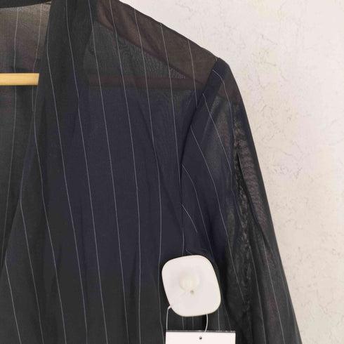 ユナイテッドアローズ UNITED ARROWS ストライプ シアー ジャケット レディース 36