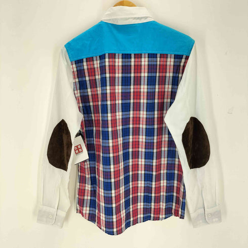 ジュンヤワタナベコムデギャルソンマン JUNYA WATANABE COMME des GARCONS MAN パッチワークシャツ メンズ XL