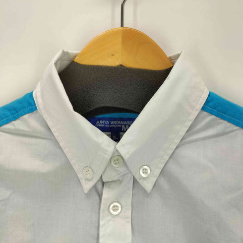 ジュンヤワタナベコムデギャルソンマン JUNYA WATANABE COMME des GARCONS MAN パッチワークシャツ メンズ XL