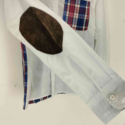ジュンヤワタナベコムデギャルソンマン JUNYA WATANABE COMME des GARCONS MAN パッチワークシャツ メンズ XL