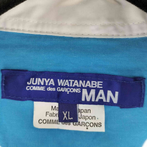 ジュンヤワタナベコムデギャルソンマン JUNYA WATANABE COMME des GARCONS MAN パッチワークシャツ メンズ XL