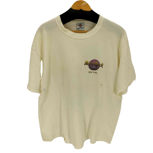 ハードロックカフェ Hard Rock Cafe USA製 ニューヨークロゴプリント T-shir メンズ import:XL