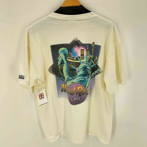ハードロックカフェ Hard Rock Cafe USA製 ニューヨークロゴプリント T-shir メンズ import:XL