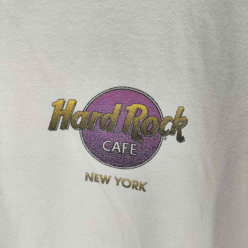 ハードロックカフェ Hard Rock Cafe USA製 ニューヨークロゴプリント T-shir メンズ import:XL
