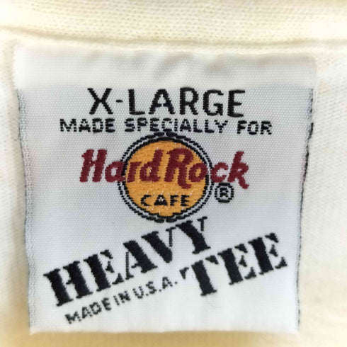 ハードロックカフェ Hard Rock Cafe USA製 ニューヨークロゴプリント T-shir メンズ import:XL