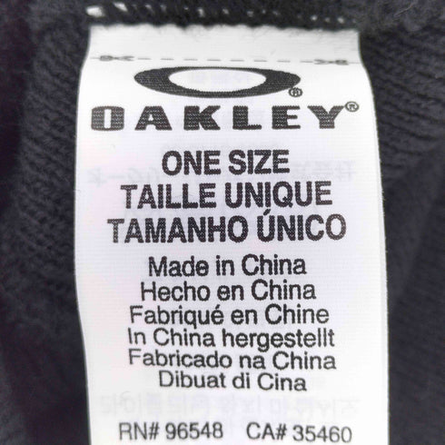 オークリー OAKLEY FINE KNIT BEANIE 刺繍ロゴ ビーニー ニットキャップ メンズ ONE SIZE