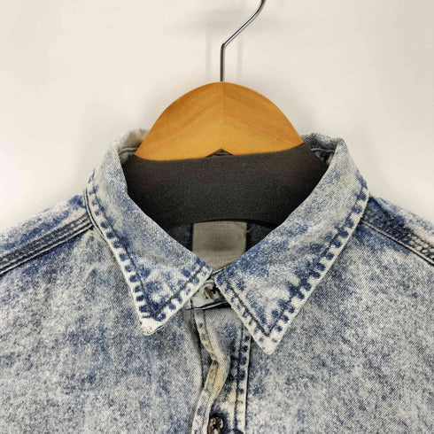 カーハート Carhartt 90S 三角タグ ケミカルウォッシュ デニムシャツ メンズ XL