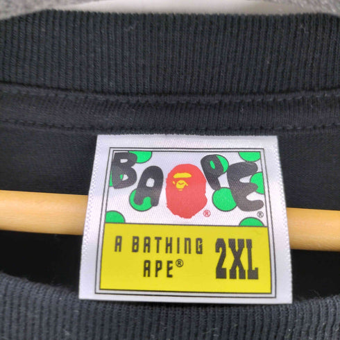 アベイシングエイプ A BATHING APE 1ST CAMO BUSY WORKS LS TEE メンズ 2XL