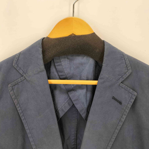 アクアスキュータム AQUASCUTUM 2B コットンテーラードジャケット メンズ LL
