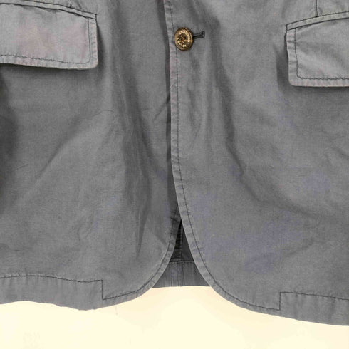アクアスキュータム AQUASCUTUM 2B コットンテーラードジャケット メンズ LL