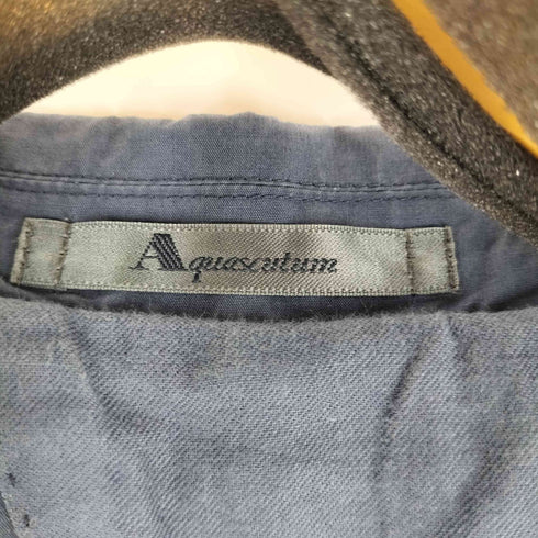 アクアスキュータム AQUASCUTUM 2B コットンテーラードジャケット メンズ LL