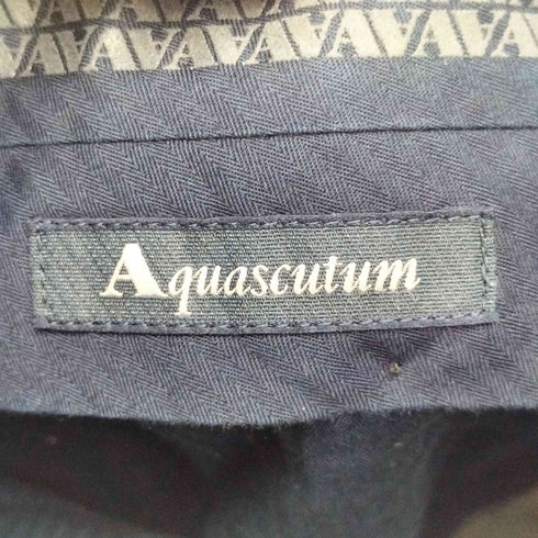 アクアスキュータム AQUASCUTUM タックスラックスパンツ メンズ