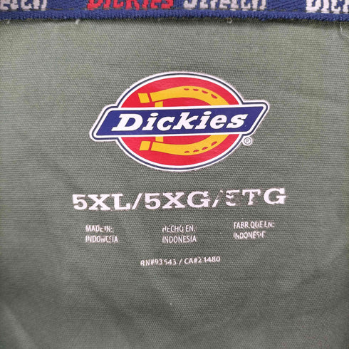 ディッキーズ Dickies Dカン Vネック スクラブシャツ メンズ 5L