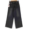 MEISM ビジュー付きワイドデニムパンツ レディース JPN:M