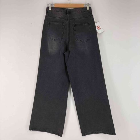 MEISM ビジュー付きワイドデニムパンツ レディース JPN:M