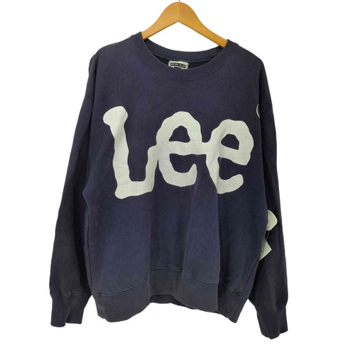 リー Lee COTTON BLEND ロゴ クルーネック スウェット メンズ import:M