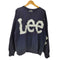 リー Lee COTTON BLEND ロゴ クルーネック スウェット メンズ import:M