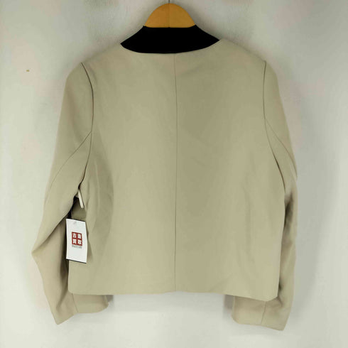 ルエレ Louere ノーカラーゴールドボタンジャケット レディース JPN:S