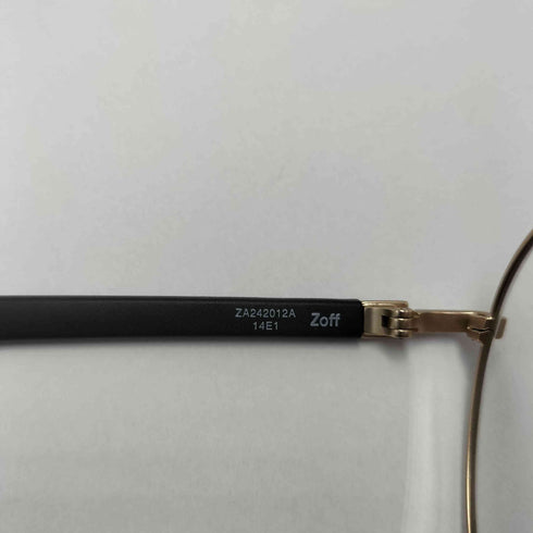 ゾフ zoff コンビネーションフレーム ボストン型 FASHION RUBBER COMBI 中顔面短縮みえメガネ レディース