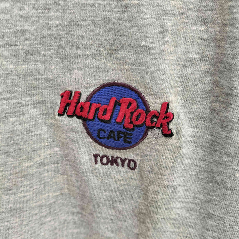 ハードロックカフェ Hard Rock Cafe プリントロゴヘンリーネック T-shirt メンズ import:M