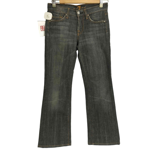 7FOR ALL MANKIND ブーツカットデニムパンツ Y2K レディース 24