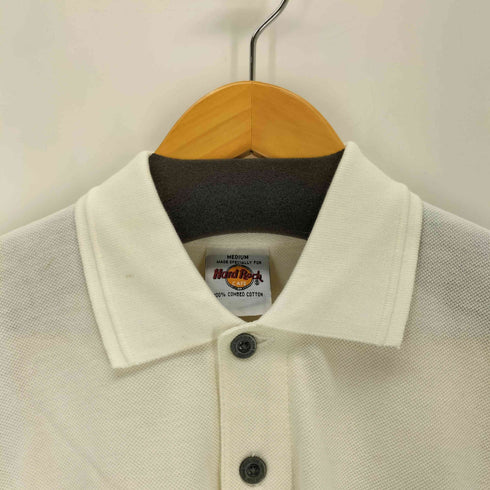 ハードロックカフェ Hard Rock Cafe TOKYO POLO WHITE T-shirt メンズ import:M