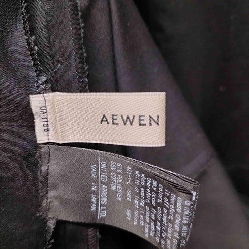 イウエンマトフ AEWEN MATOPH Uネック ノースリーブ ワンピース レディース JPN:38