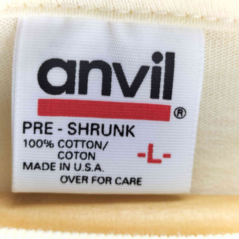 アンビル Anvil 90~00S Hard Rock Cafe YOKOHAHAMA プリントロゴ T-shirt メンズ import:L