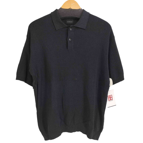 ユナイテッドアローズグリーンレーベルリラクシング UNITED ARROWS green label relaxing 25ss ペーパー ミラノ 半袖 ニット ポロシャツ メンズ JPN:M