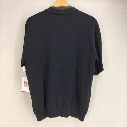 ユナイテッドアローズグリーンレーベルリラクシング UNITED ARROWS green label relaxing 25ss ペーパー ミラノ 半袖 ニット ポロシャツ メンズ JPN:M
